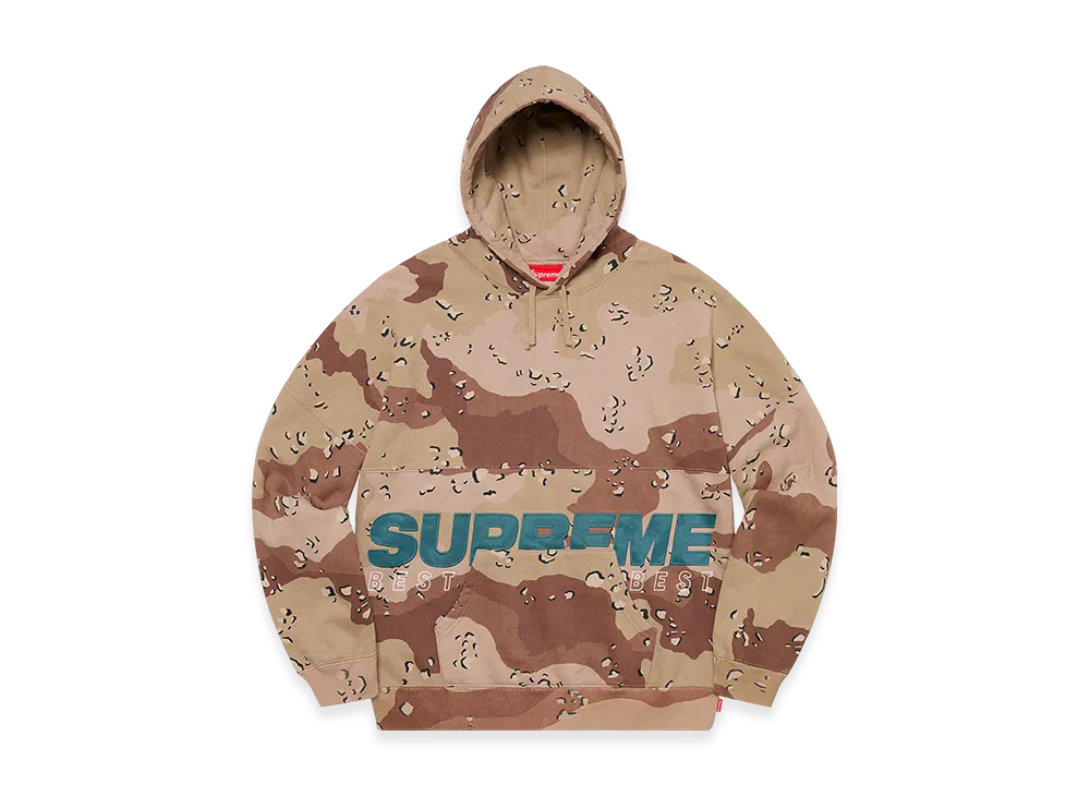 シュプリーム ベスト オブ ザ ベスト フーデッドスウェットシャツ "チョコレートチップカモ"