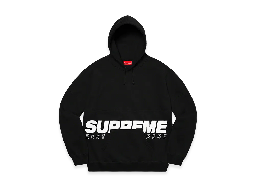 Supreme Best Of The Best Hooded Sweatshirt "Black"