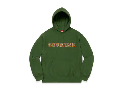 Supreme Jewels Hooded Sweatshirt "Green"