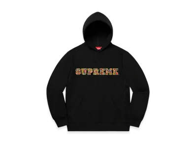 Supreme Jewels Hooded Sweatshirt "Black"