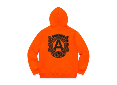Supreme Anti Hooded Sweatshirt "Orange"
