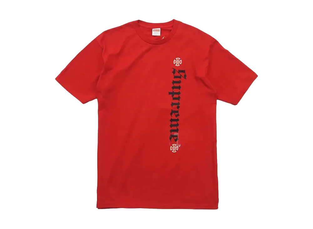 Supreme Independent Old English Tee 17FW "Red"