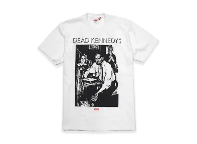 Supreme Dead Kennedys Too Drunk To Fuck Tee "White"