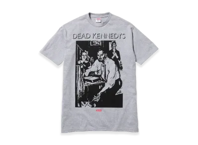 Supreme Dead Kennedys Too Drunk To Fuck Tee "H.Grey"