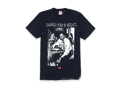 Supreme Dead Kennedys Too Drunk To Fuck Tee "Navy"