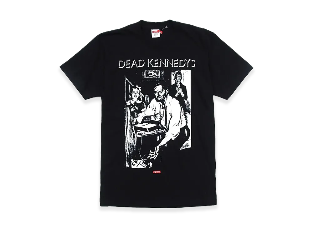 Supreme Dead Kennedys Too Drunk To Fuck Tee "Black"