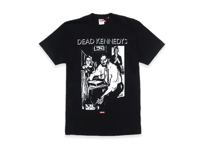 Supreme Dead Kennedys Too Drunk To Fuck Tee "Black"