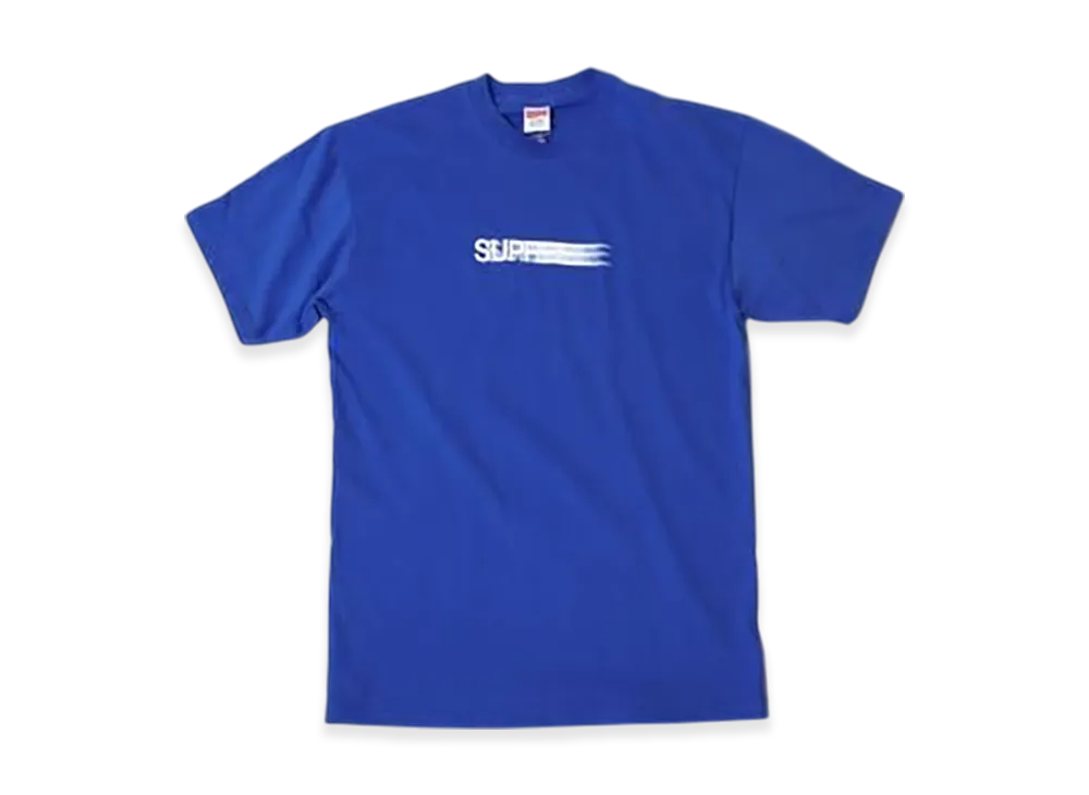 Supreme Motion Logo Tee (10SS) "Blue"