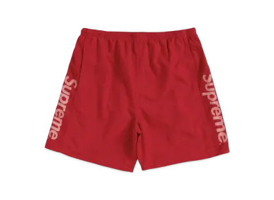 Supreme Mesh Panel Water Short "Red"