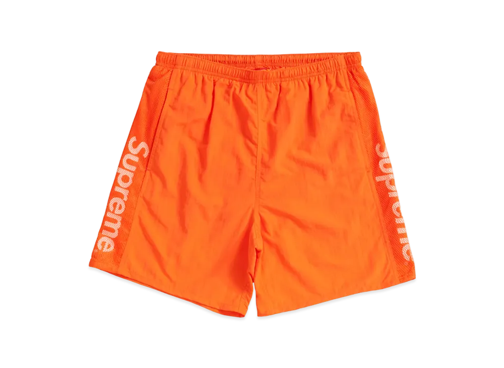 Supreme Mesh Panel Water Short "Orange"