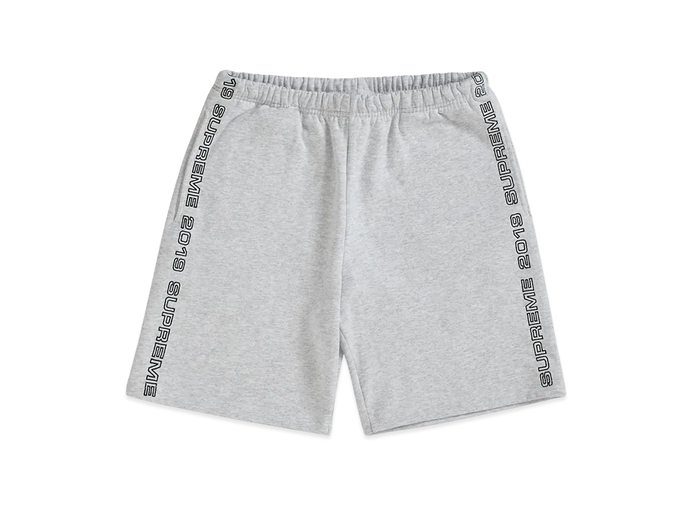 Supreme Topline Sweatshort "Ash Grey"