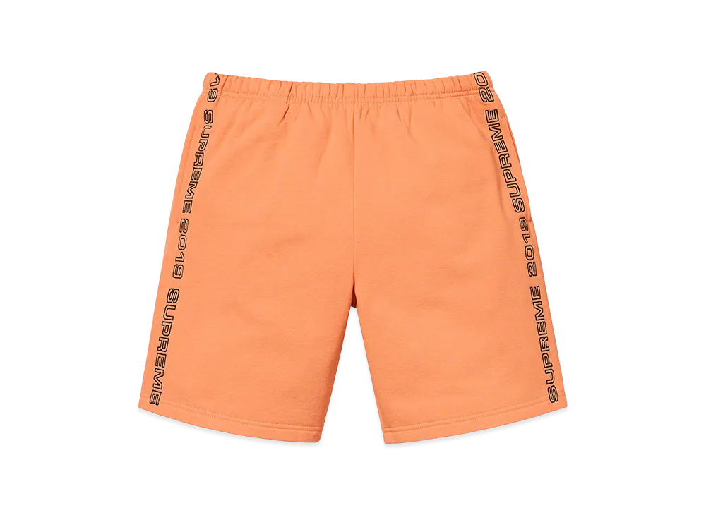 Supreme Topline Sweatshort "Pale Orange"