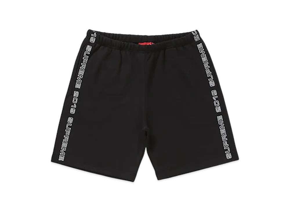 Supreme Topline Sweatshort "Black"