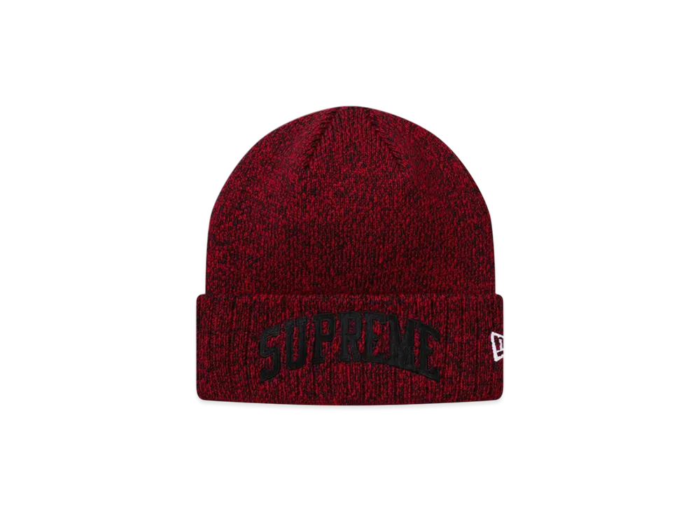 Supreme New Era Arc Logo Beanie "Red"