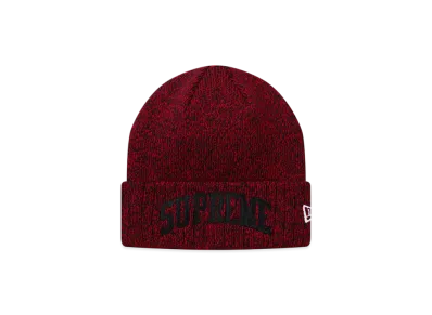 Supreme New Era Arc Logo Beanie "Red"