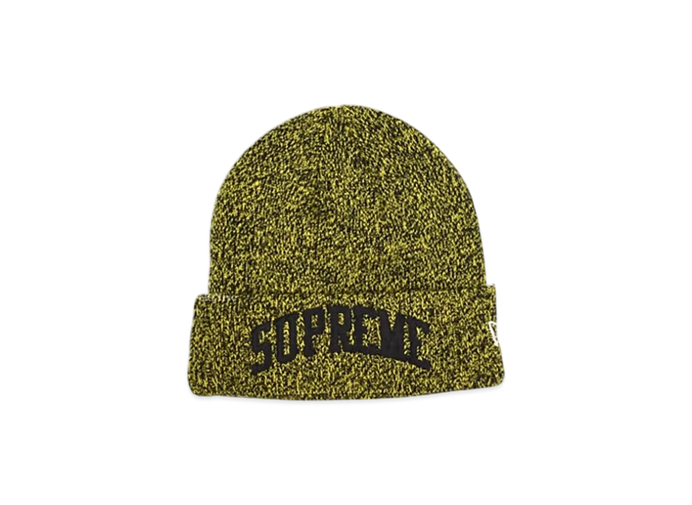Supreme New Era Arc Logo Beanie "Yellow"