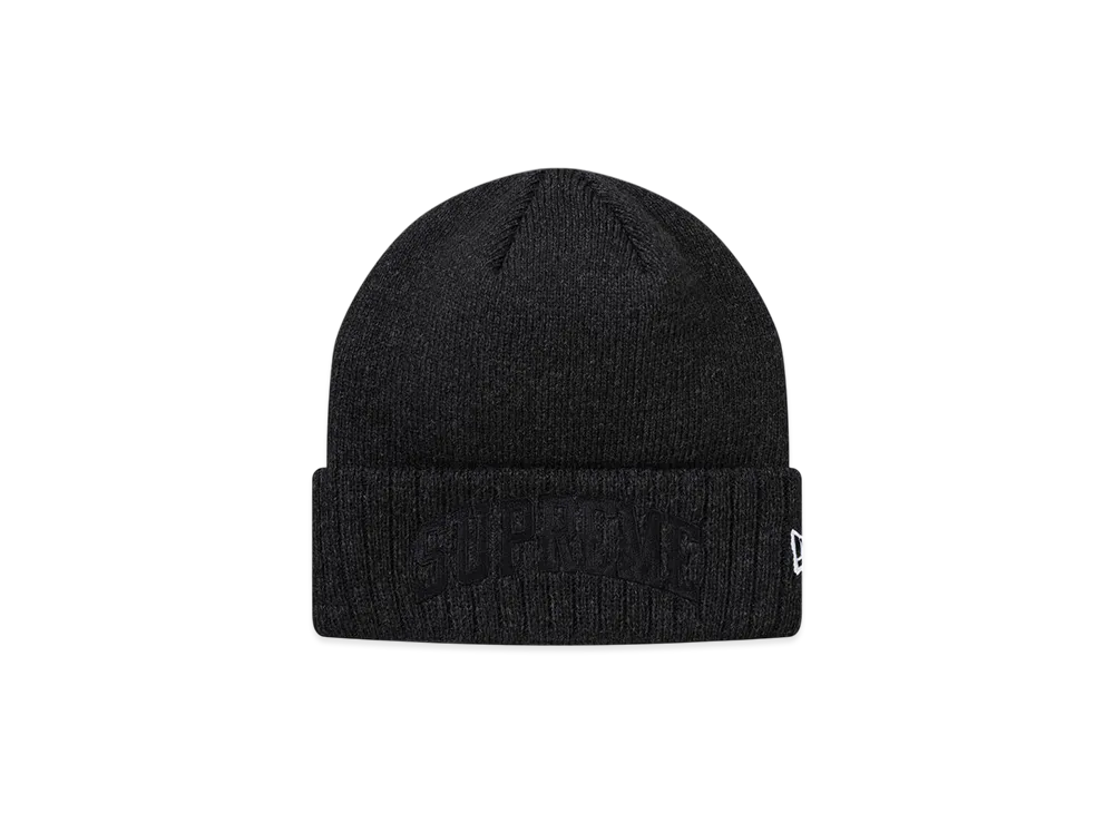 Supreme New Era Arc Logo Beanie "Black"