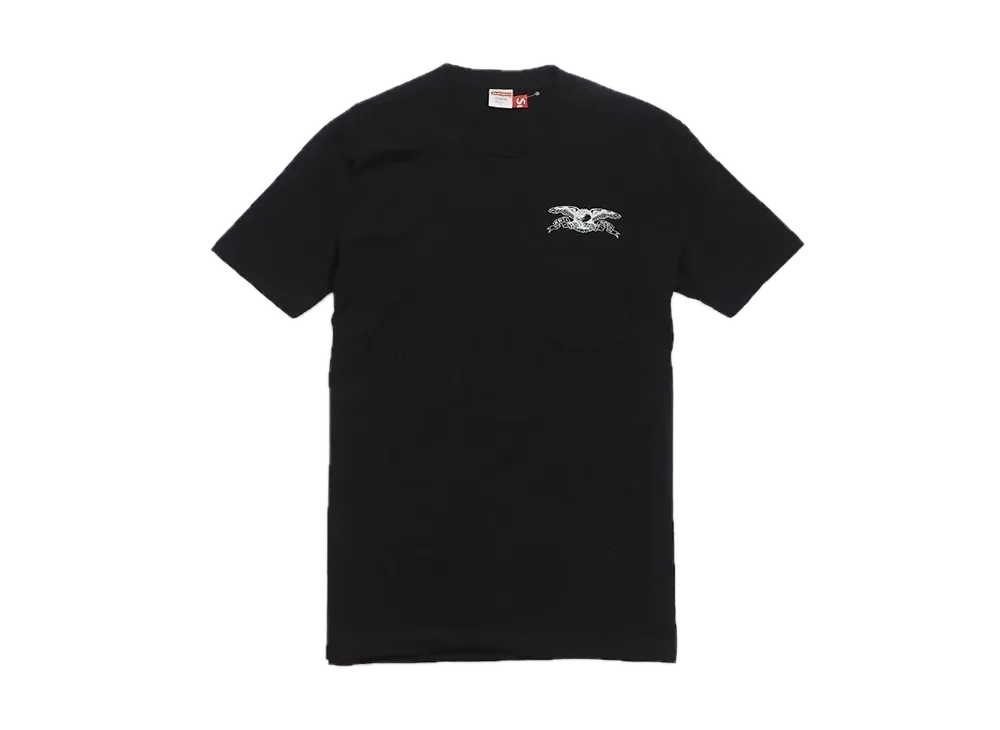 Supreme x ANTIHERO Pocket Tee "Black"