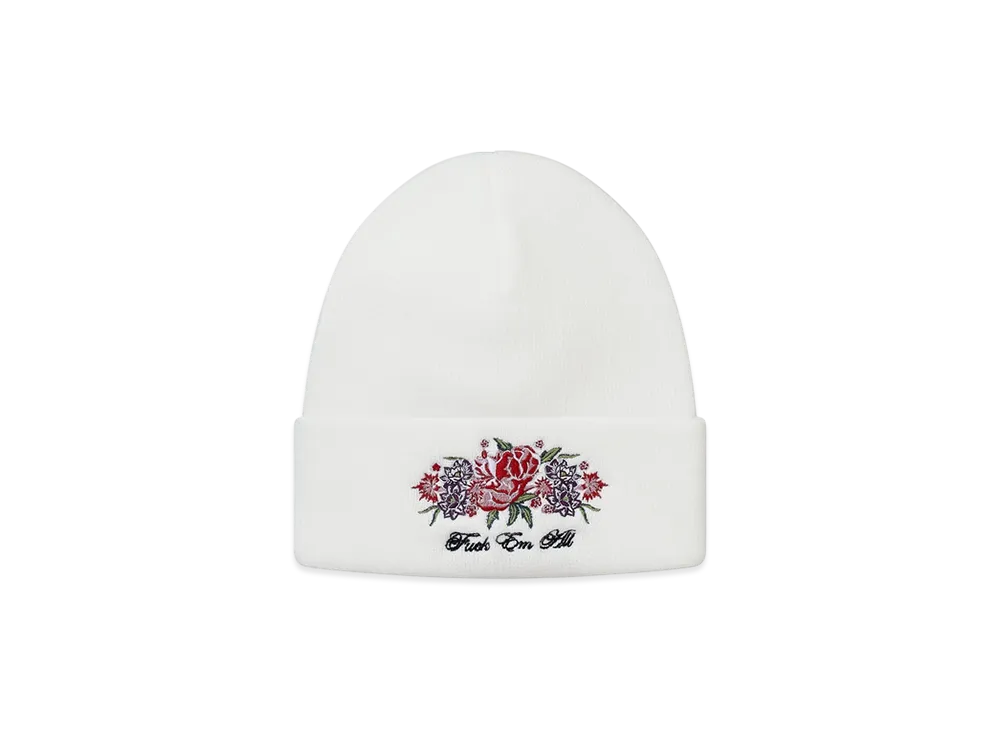 Supreme Centerpiece Beanie "White"