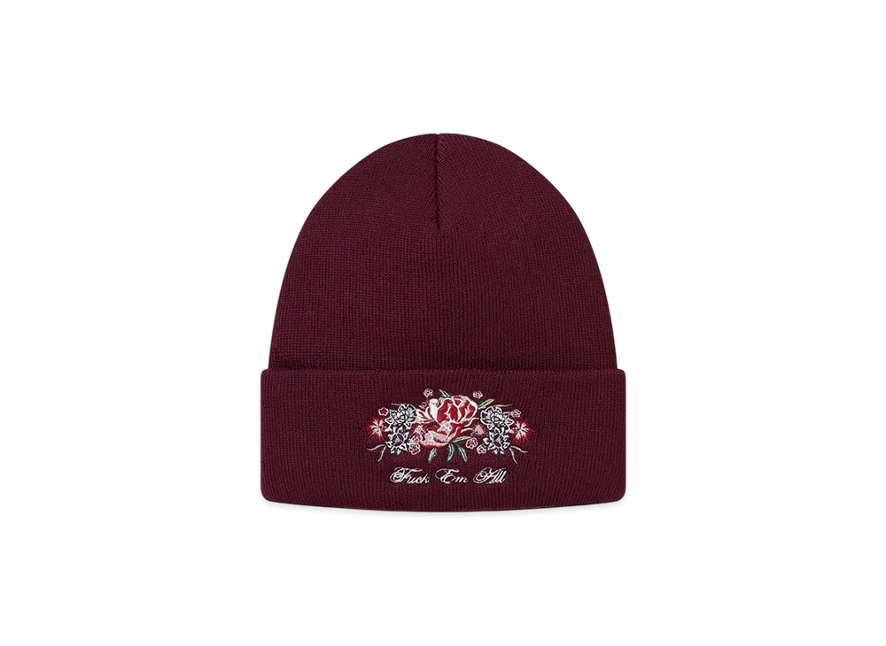 Supreme Centerpiece Beanie "Plum"