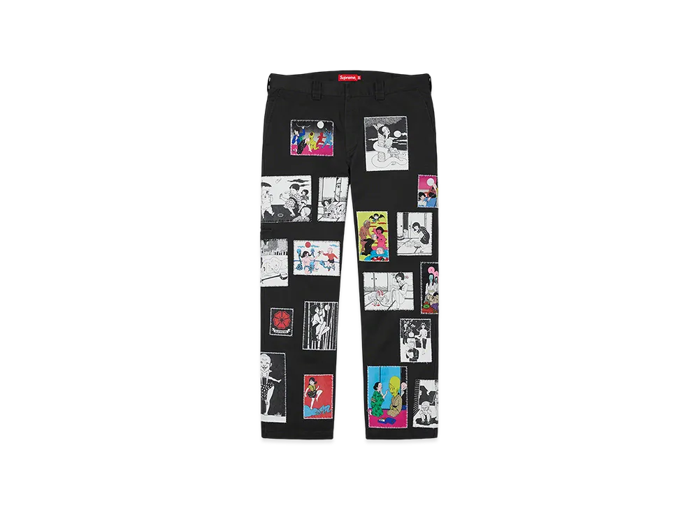 Supreme Toshio Saeki/Supreme Work Pant 