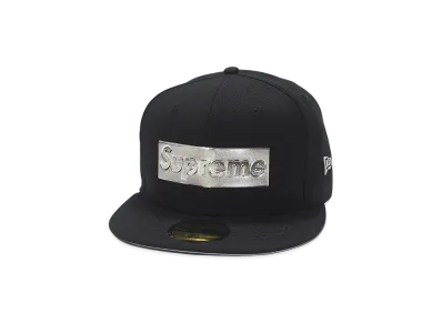 Supreme Metallic Box Logo New Era "Black"