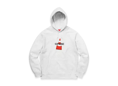Supreme Cone Hooded Sweatshirt "Ash Grey"