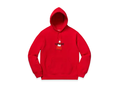 Supreme Cone Hooded Sweatshirt "Red"
