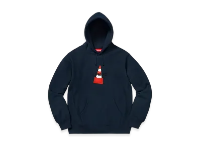Supreme Cone Hooded Sweatshirt "Navy"