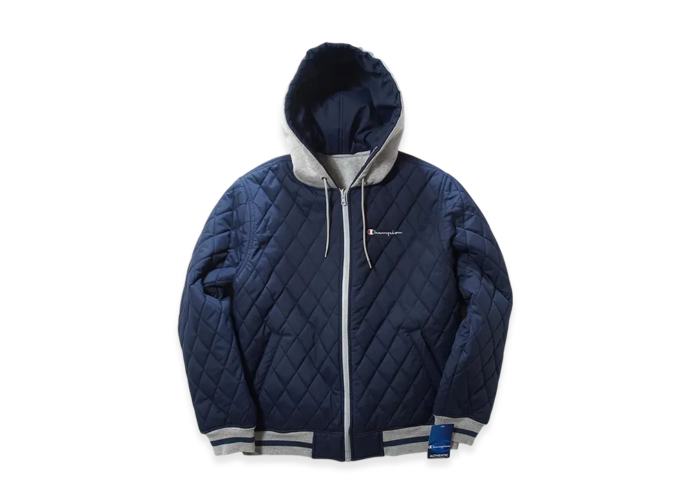 Supreme x Champion Reversible Jacket "Navy/Grey"