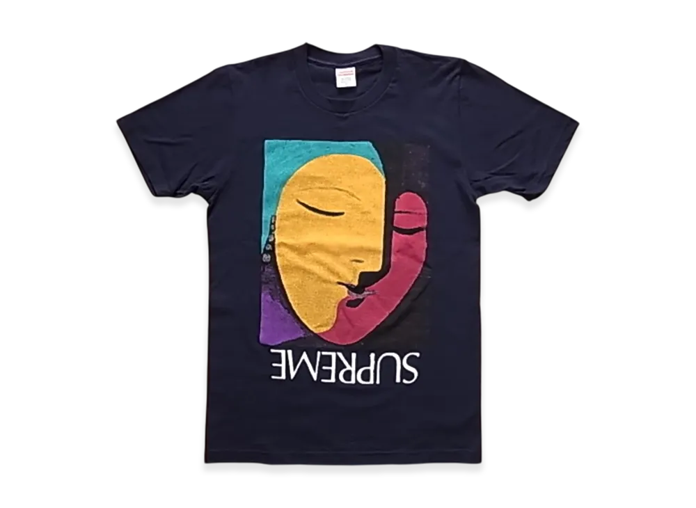 Supreme Abstract Tee "Navy"