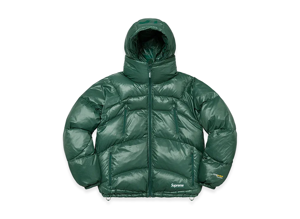 シュプリーム リバーシブル フェザーウェイト ダウンパファージャケット " オリーブ"