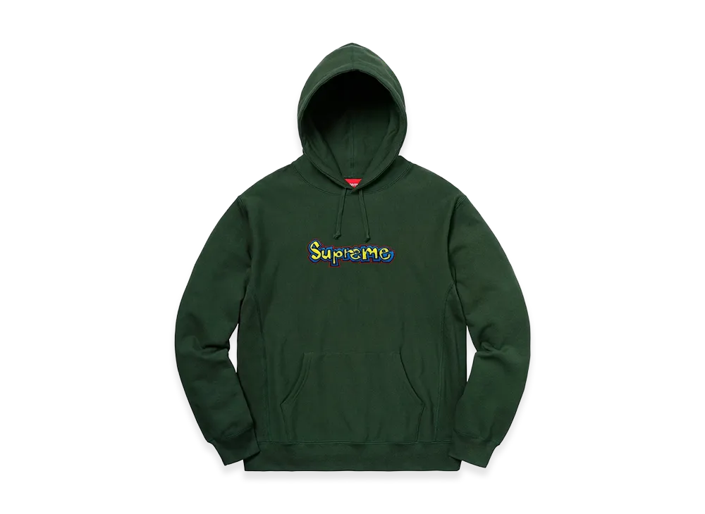 Supreme Gonz Logo Hooded Sweatshirt "Dark Green"