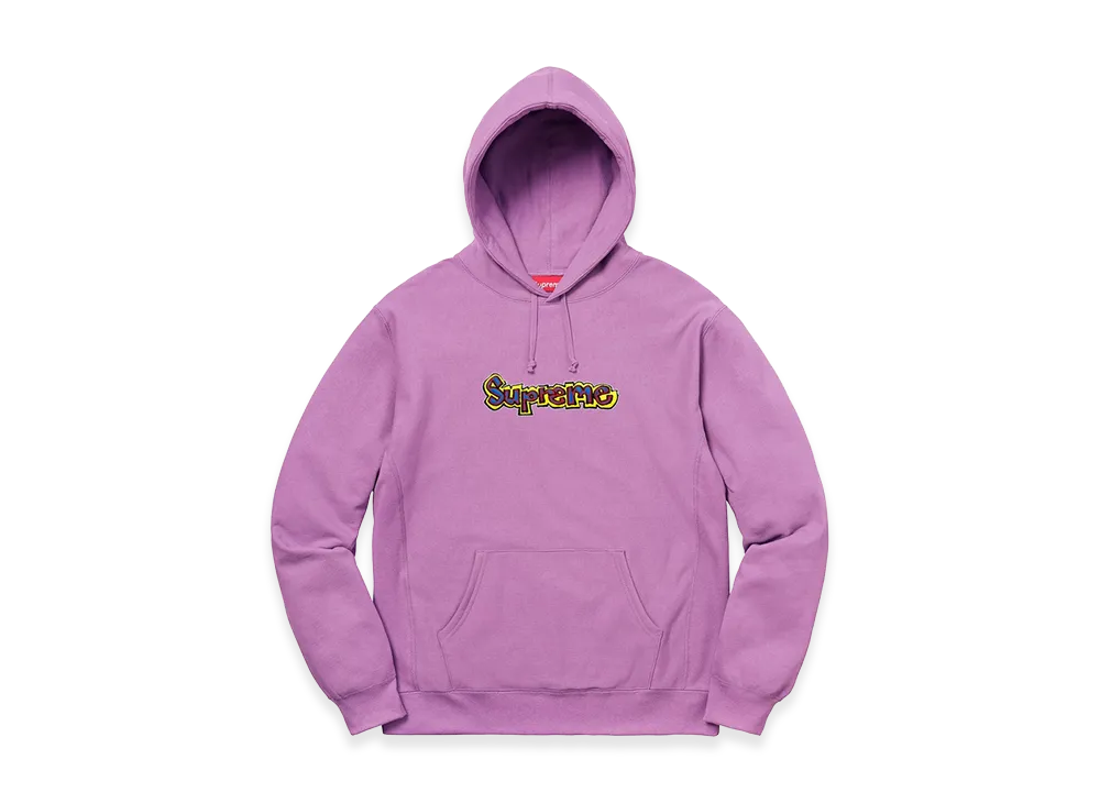 Supreme Gonz Logo Hooded Sweatshirt "Violet"