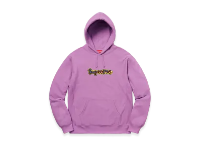 Supreme Gonz Logo Hooded Sweatshirt "Violet"