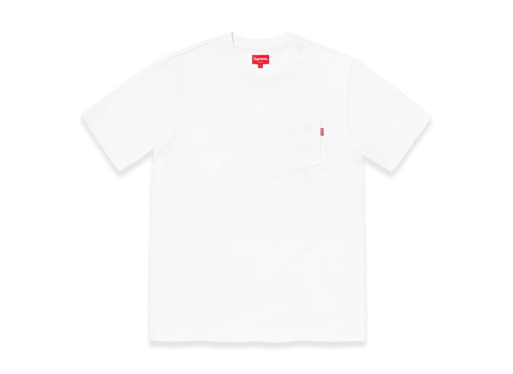 Supreme S/S Pocket Tee (20FW) "White"