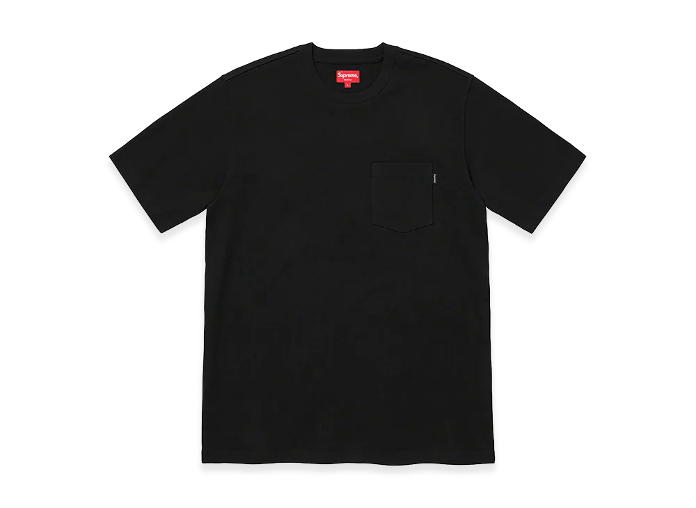 Supreme S/S Pocket Tee (20FW) "Black"