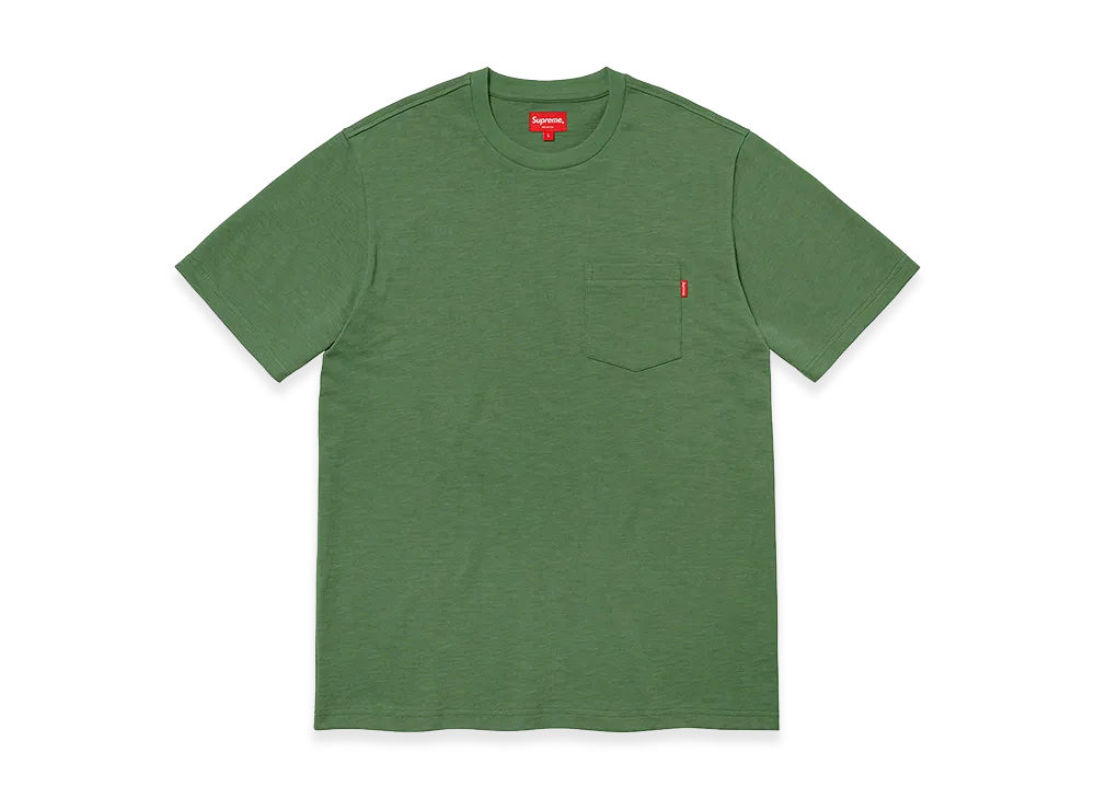 Supreme S/S Pocket Tee "Olive" (20FW)