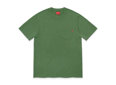 Supreme S/S Pocket Tee "Olive" (20FW)