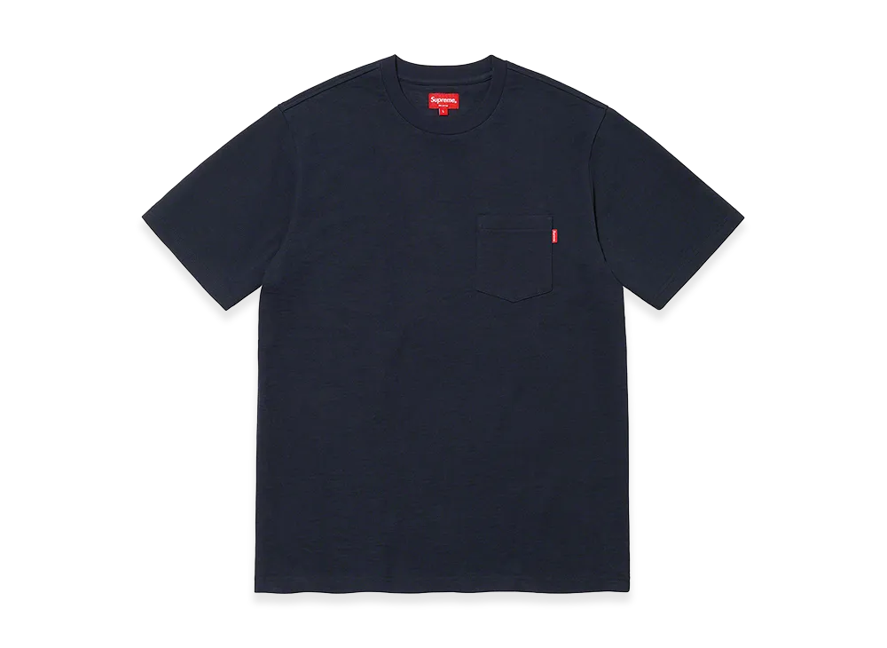 Supreme S/S Pocket Tee (20FW) "Navy"