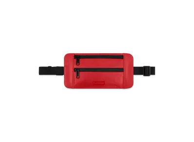 Supreme Leather Waist/Shoulder Pouch (19SS) "Red"
