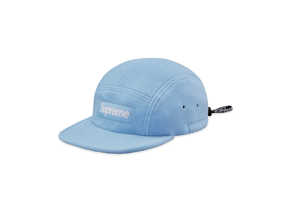 Supreme Fleece Pullcord Camp Cap (18FW) "Light Blue"