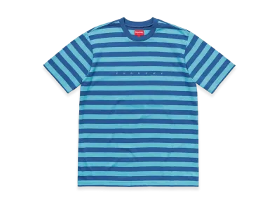 Supreme Bar Stripe Tee (18SS) "Blue"