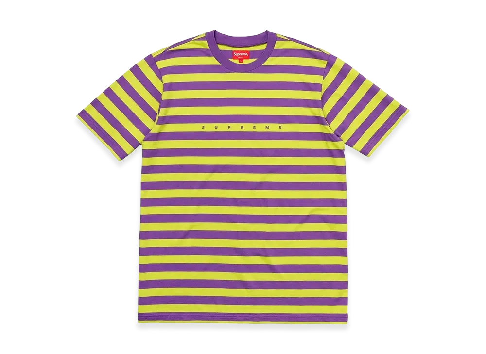 Supreme Bar Stripe Tee (18SS) "Purple"