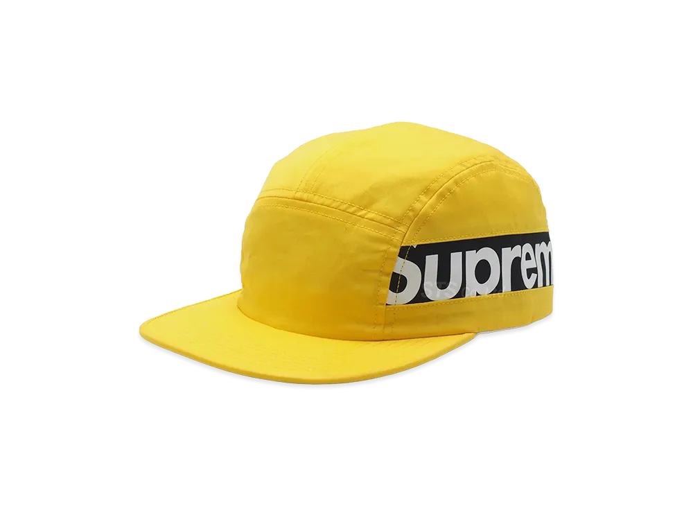 Supreme Side Panel Camp Cap (18FW) "Gold"