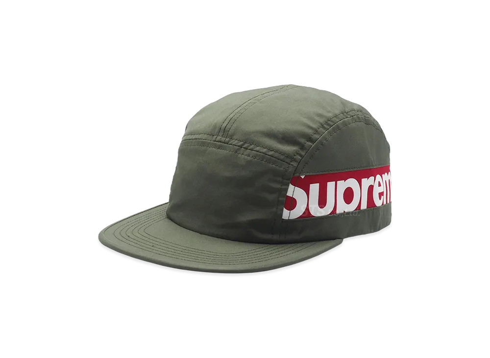 Supreme Side Panel Camp Cap (18FW) "Olive"