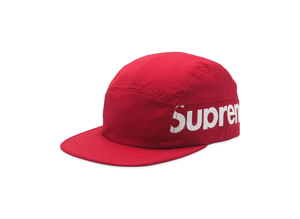 Supreme Side Panel Camp Cap (18FW) "Red"