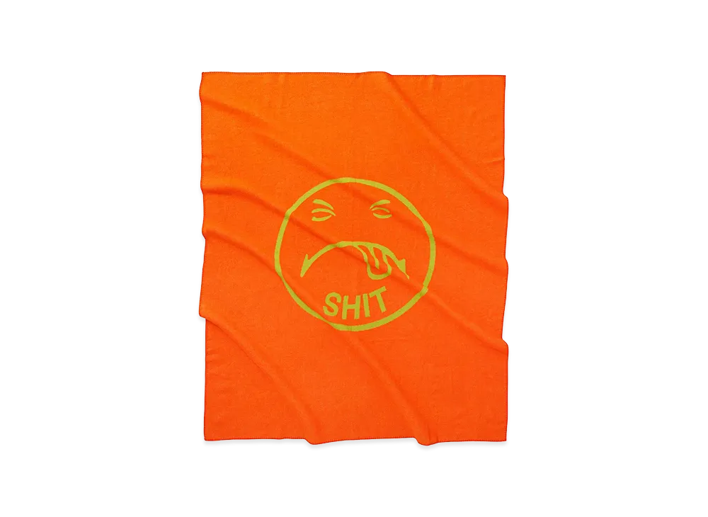 Supreme x Woolrich Wool Throw Blanket (17FW) "Orange"
