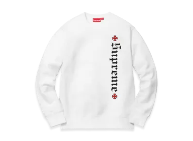 Supreme x Independent Fuck The Rest Crewneck (17FW) "White"