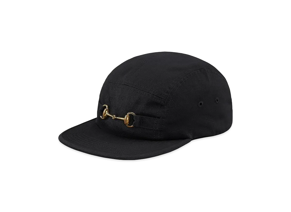 Supreme Horsebit Camp Cap (17FW) "Black"